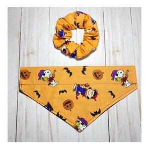 Dog Bandana & Scrunchie set
